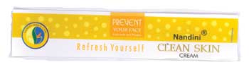 Prevent Your Face With Word Nandini Device mark 2213582 Trademark
