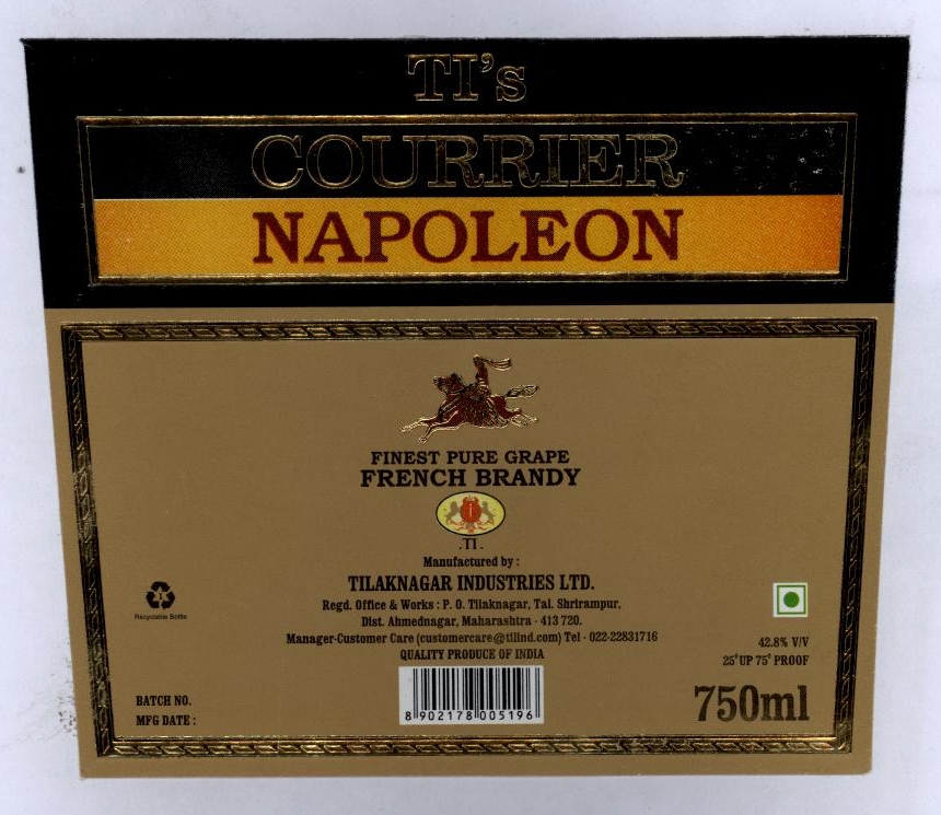 Courrier Napoleon Device mark 1972823 Trademark
