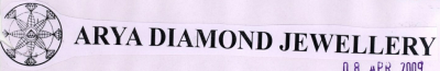 Arya Diamond Jewellery (device) Device mark 1803876 Trademark