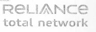 Reliance Total Network (special Form Of Writing) Device mark 1554780 Trademark