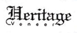 Heritage Veneer Device mark 1404735 Trademark