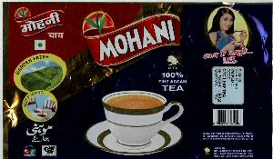 Mohani Tea With Label Device mark 1738326 Trademark