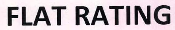 Flat Rating Device mark 2478095 Trademark