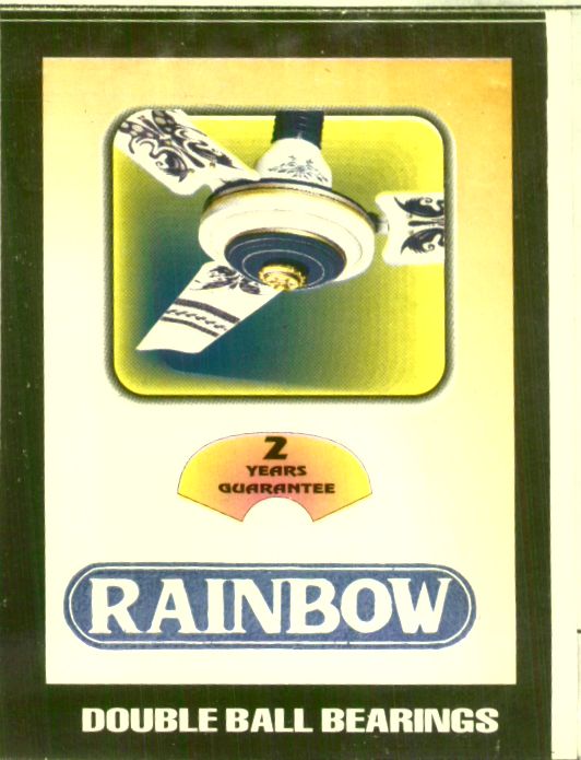 Rainbow, Fan (device) Device mark 878469 Trademark