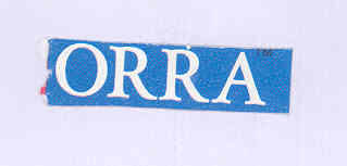 Orra (label) Device mark 1752797 Trademark