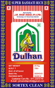 Dulhan (label) Device mark 2699845 Trademark