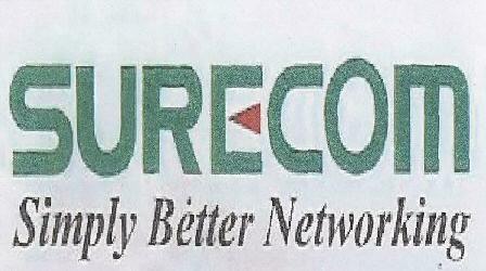 Surecom Simply Better Networking (label) Device mark 1599937 Trademark