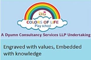 Colors Of Life Play School - Engraved With Values, Embedded With Knowledge Device mark 2901277 Trademark