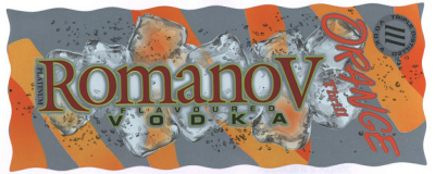 Platinum Romanov Flavoured Vodka Orange Thrill Device mark 2240781 Trademark