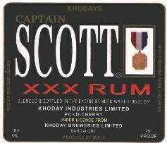 Khodays Captain Scott Device mark 2130389 Trademark