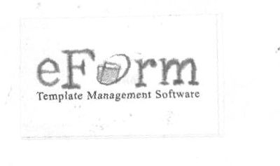 Eform Template Management Software (label) Device mark 1418865 Trademark
