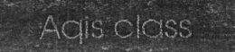 Aqis Class (label) Device mark 1563133 Trademark