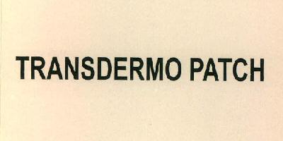 Transdermo Patch Device mark 2690181 Trademark