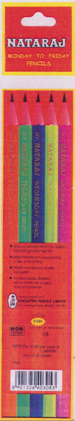 Natraj Pencils Device mark 1042032 Trademark