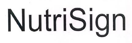 Nutrisign Device mark 2917439 Trademark