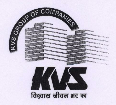 Kvs Group Of Companies With Device Device mark 1686926 Trademark