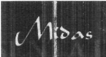 Midas (device) Device mark 2522327 Trademark