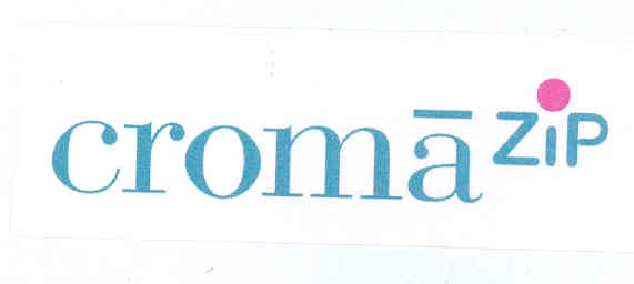 Croma Zip (label) Device mark 1745871 Trademark