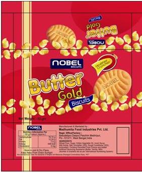 Nobel Butter Gold (label) Device mark 2864011 Trademark