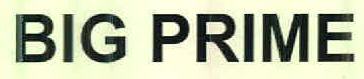 Big Prime Device mark 2657712 Trademark