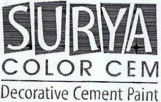 Surya Colour Cem Device mark 1098393 Trademark