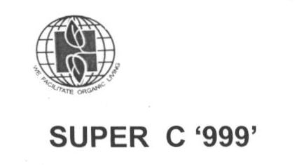 Super C "999" (device Of Globe) Device mark 1593829 Trademark