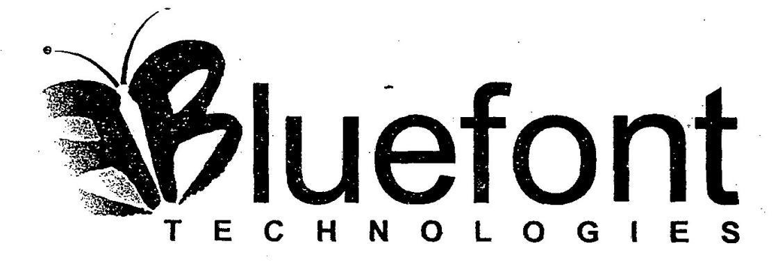 Bluefont Technologies Device mark 981102 Trademark