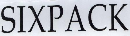 Sixpack With Label Device mark 1693677 Trademark