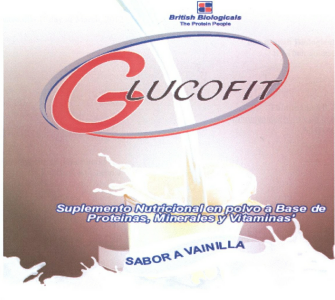 British Biologicals Glucofit Device mark 2293544 Trademark