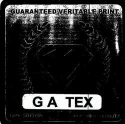 G A Tex (lable Device Of Triangle) Device mark 1126404 Trademark