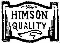 Himson Quality (label) Device mark 150991 Trademark