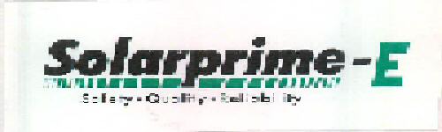 Solarprime-e Device mark 2339609 Trademark