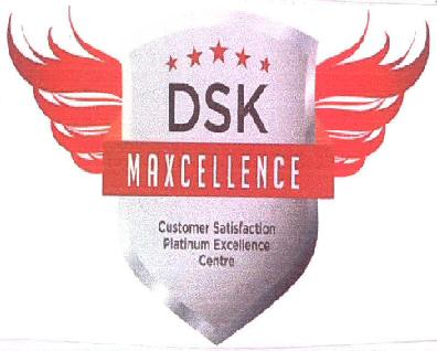Dsk Maxcellence Customer Satisfaction Platinum Excellence Centre Device mark 2824832 Trademark