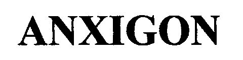 Anxigon ( Label) Device mark 1409915 Trademark
