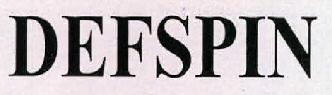 Defspin Device mark 2247100 Trademark