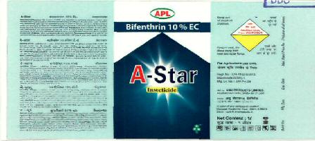 A-star (label) Device mark 2538299 Trademark