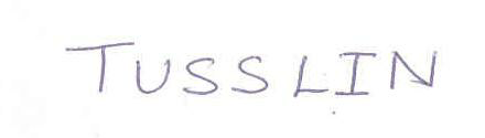 Tusslin Device mark 678514 Trademark