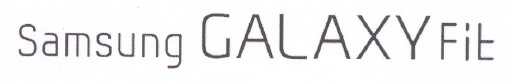 Samsung Galaxy Fit (label) Device mark 2099892 Trademark