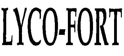Lyco-fort (logo) Device mark 2317212 Trademark