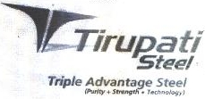 Tirupati Steel, Triple Advantage Steel Device mark 1758384 Trademark