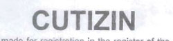 Cutizin Device mark 1745651 Trademark
