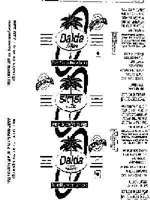 Dalda (label) Device mark 1422736 Trademark