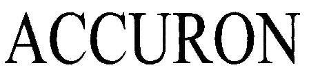 Accuron Device mark 1809080 Trademark