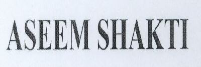 Aseem Shakti Device mark 1764138 Trademark