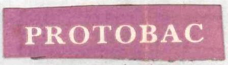 Protobac Label To Be Pasted Device mark 865871 Trademark