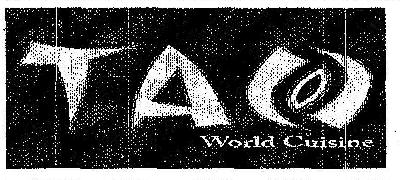 Tao World Cuisino (logo) Device mark 2034695 Trademark