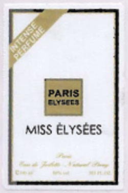 Miss Elysees Device mark 1744552 Trademark