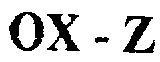O X - Z (label) Device mark 945112 Trademark