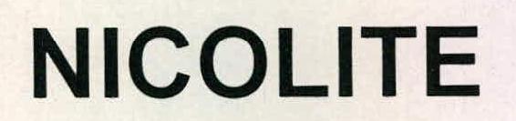 Nicolite Device mark 2218293 Trademark