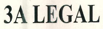 3a Legal Device mark 2397008 Trademark